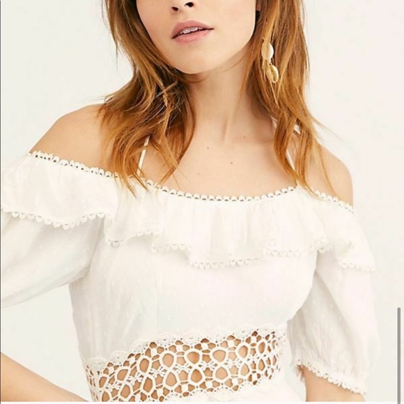 Free People Cruel Intentions crochet lace mini - Picture 7 of 14